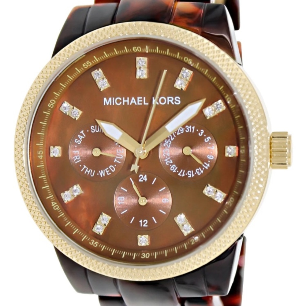 Michael Kors Tortoise band Watch